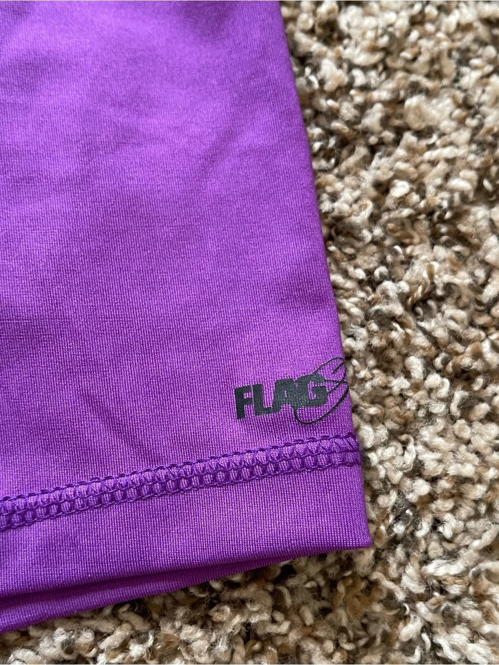 Flag Nor Fail Women's Purple‎ Mini Athletic Booty Shorts Size XS Weightlifting